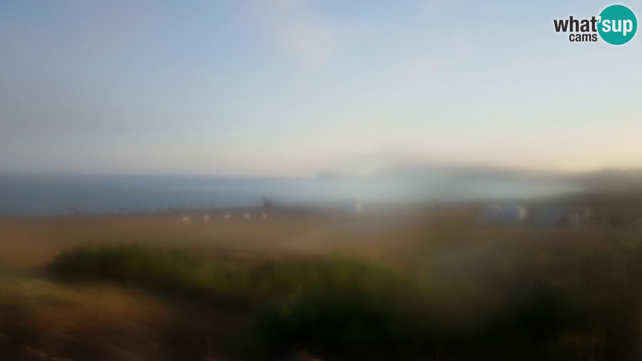 Cámara web Torre dei Corsari – Vista en directo de la playa desde Punta Usai