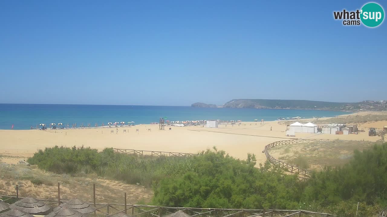 Webcam Torre dei Corsari – Live Beach View from Punta Usai