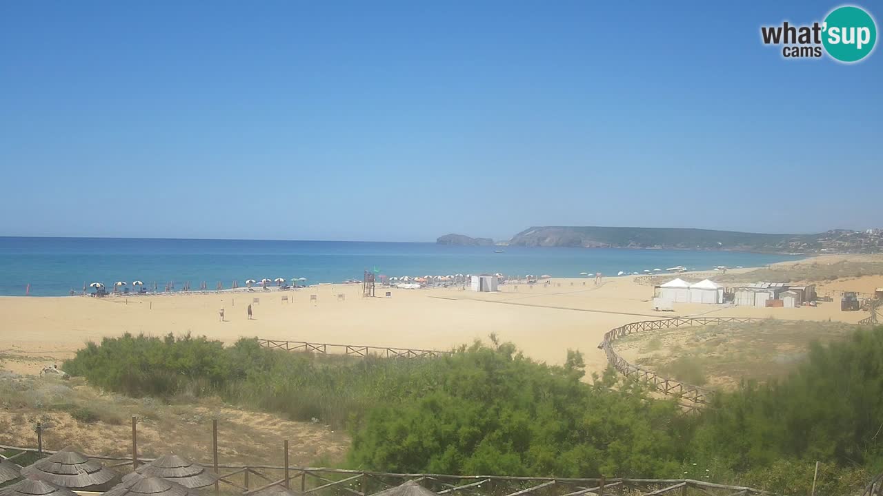 Webcam Torre dei Corsari – Live Beach View from Punta Usai