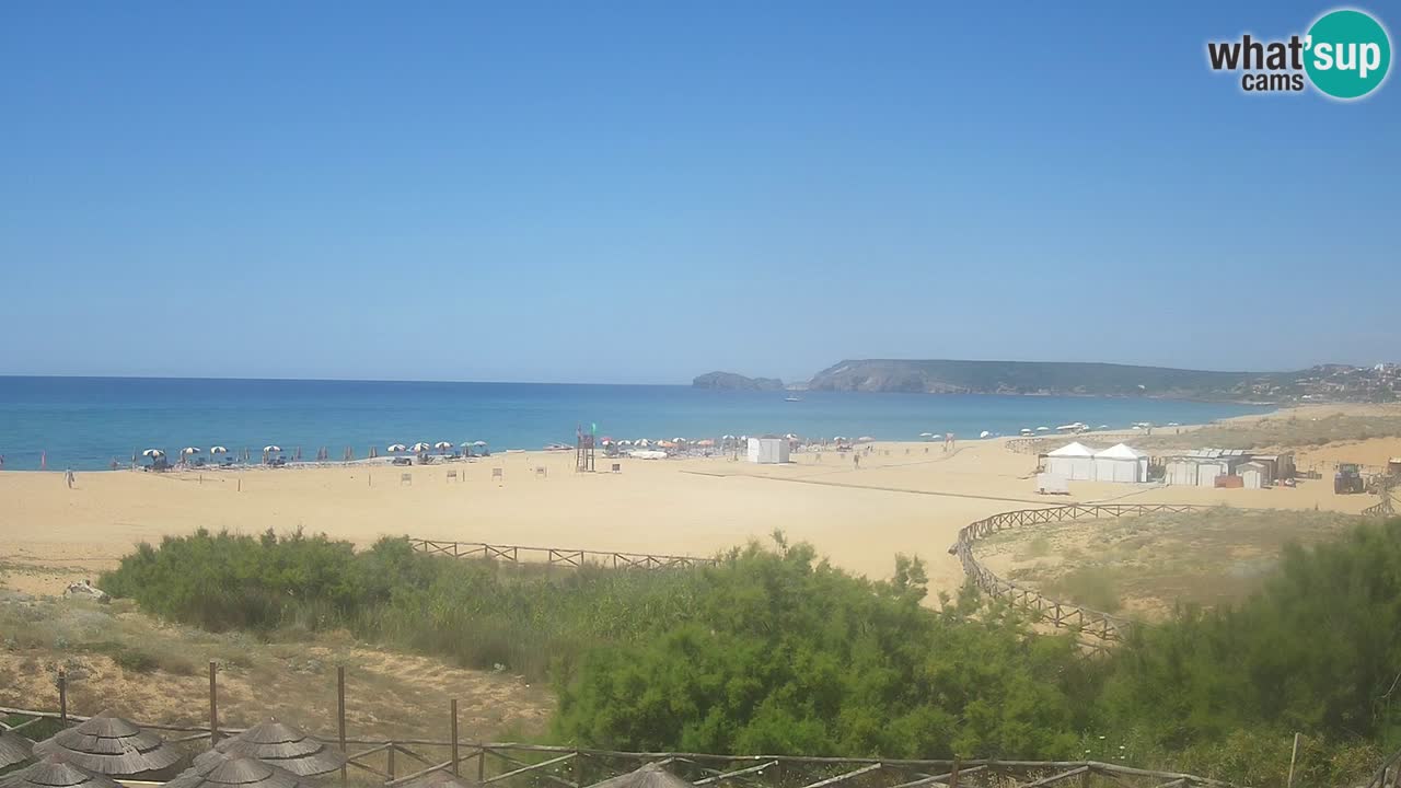 Webcam Torre dei Corsari – Live Beach View from Punta Usai