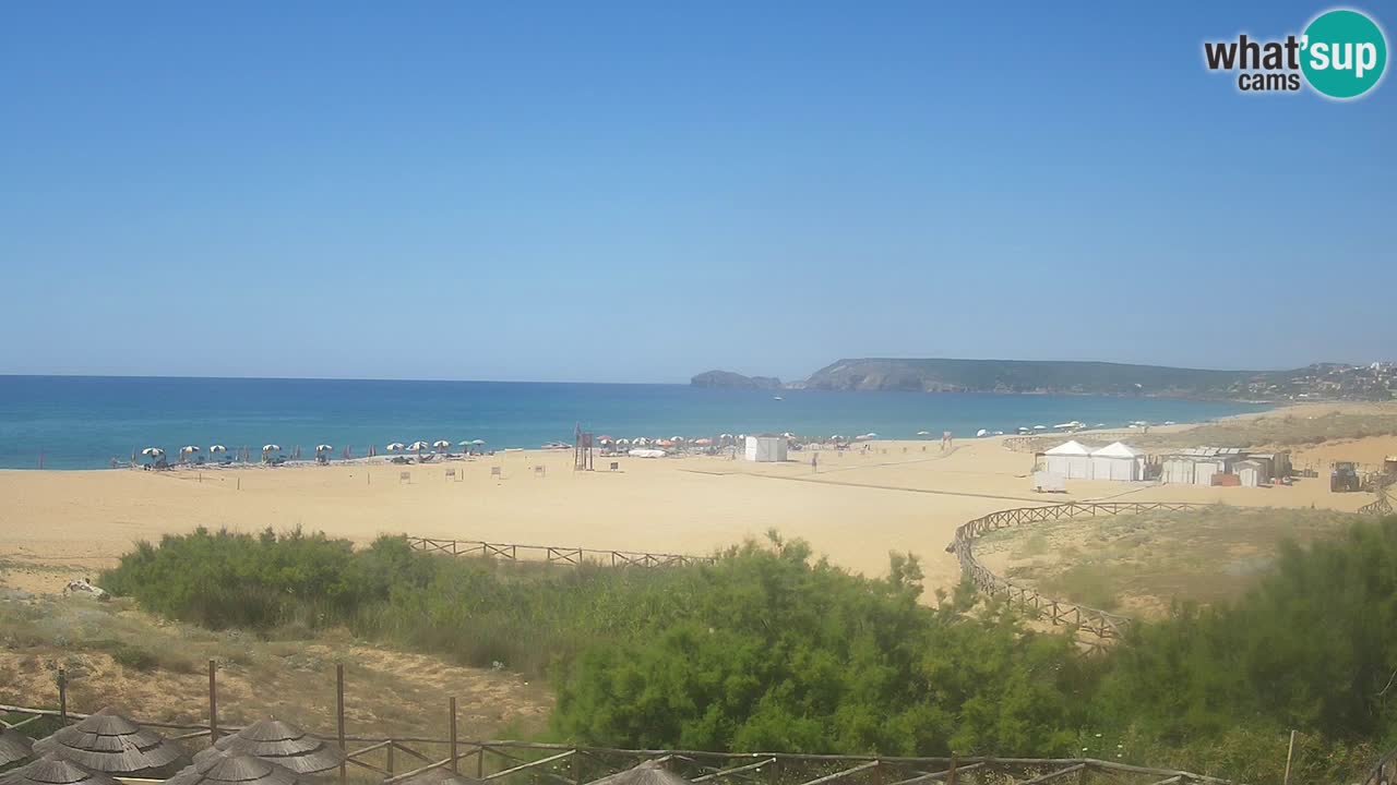 Webcam Torre dei Corsari – Live Beach View from Punta Usai