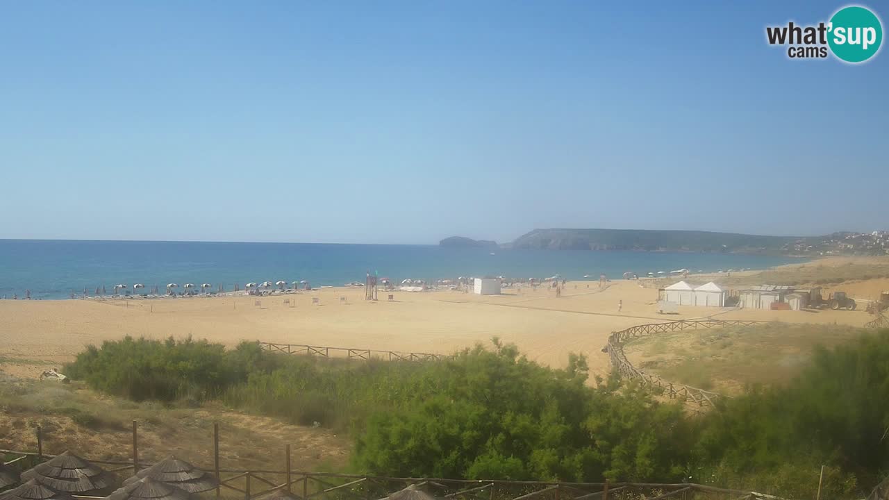Webcam Torre dei Corsari – Live Beach View from Punta Usai