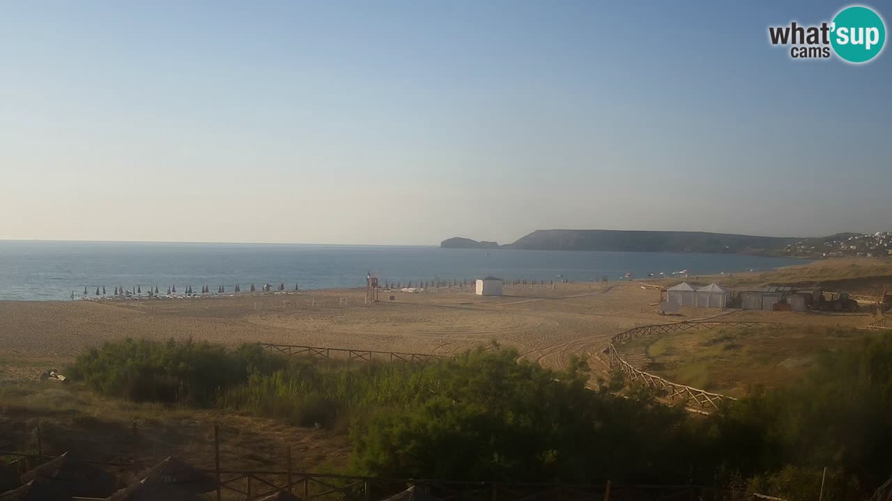 Webcam Torre dei Corsari – Vue en direct sur la plage depuis Punta Usai