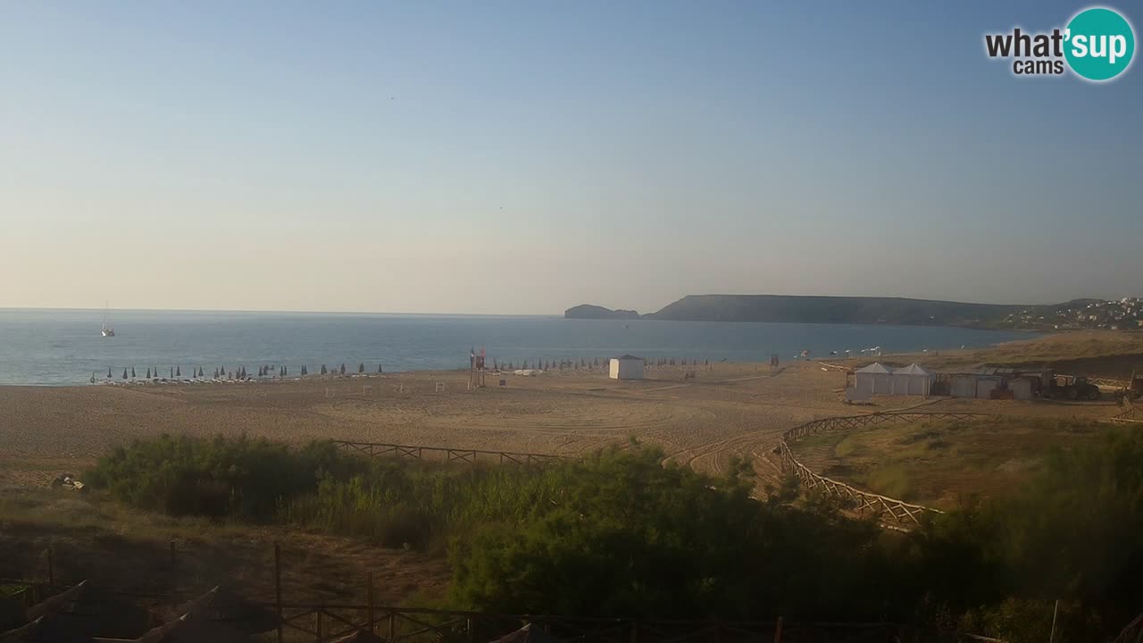 Webcam Torre dei Corsari – Vue en direct sur la plage depuis Punta Usai