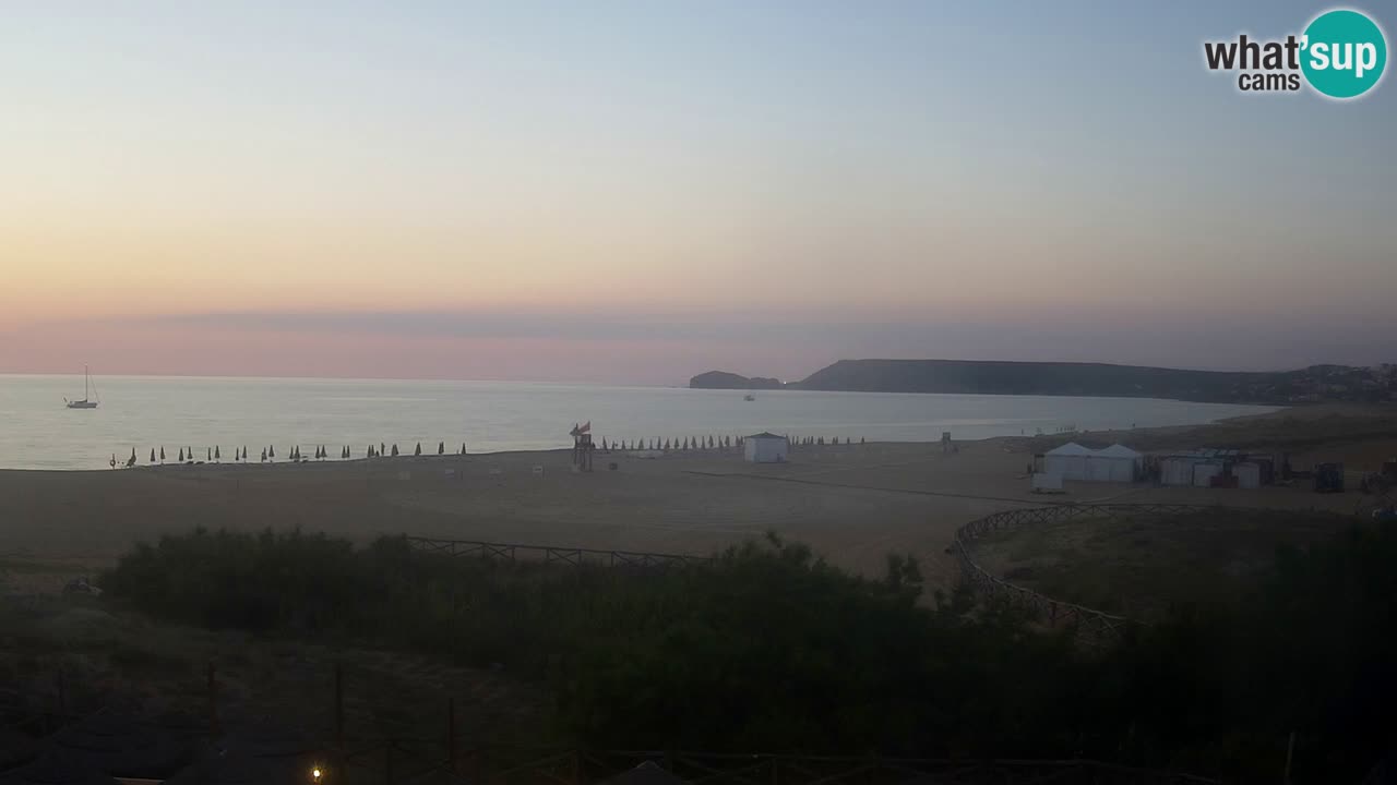 Webcam Torre dei Corsari – Vue en direct sur la plage depuis Punta Usai