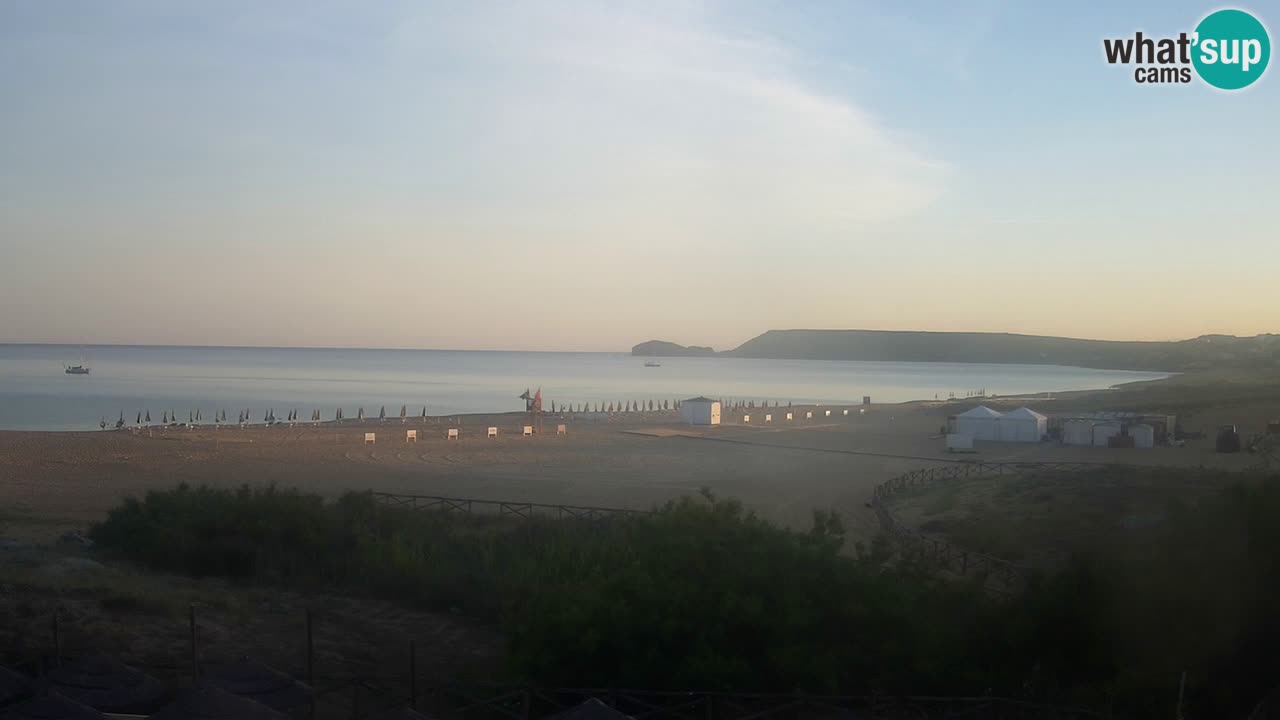 Webcam Torre dei Corsari – Live Beach View from Punta Usai