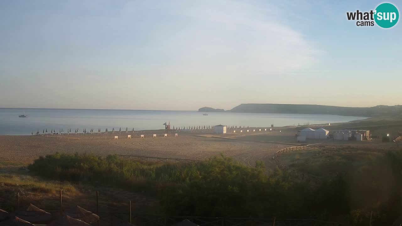 Webcam Torre dei Corsari – Vue en direct sur la plage depuis Punta Usai