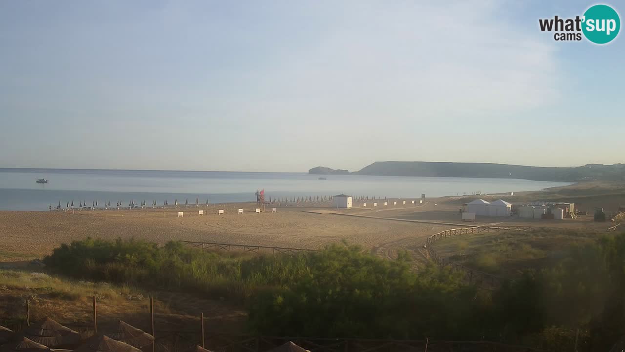 Webcam Torre dei Corsari – Vue en direct sur la plage depuis Punta Usai