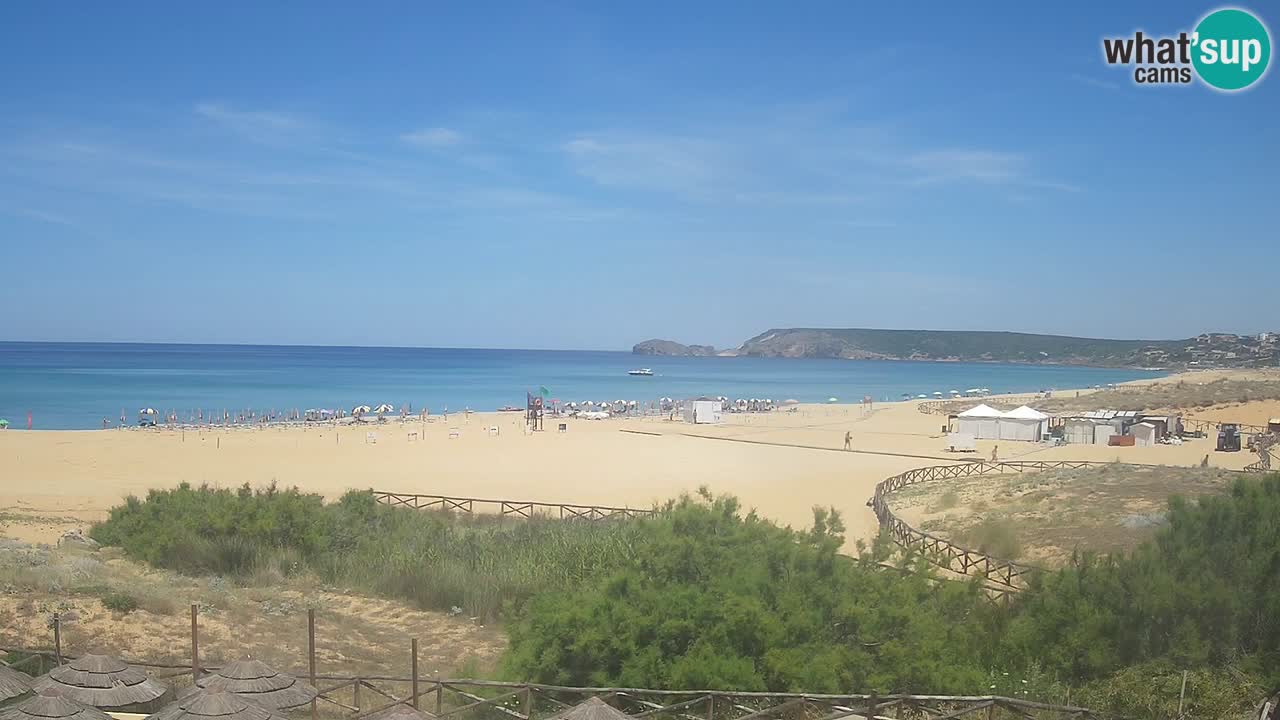 Webcam Torre dei Corsari – Liveblick auf den Strand von Punta Usai