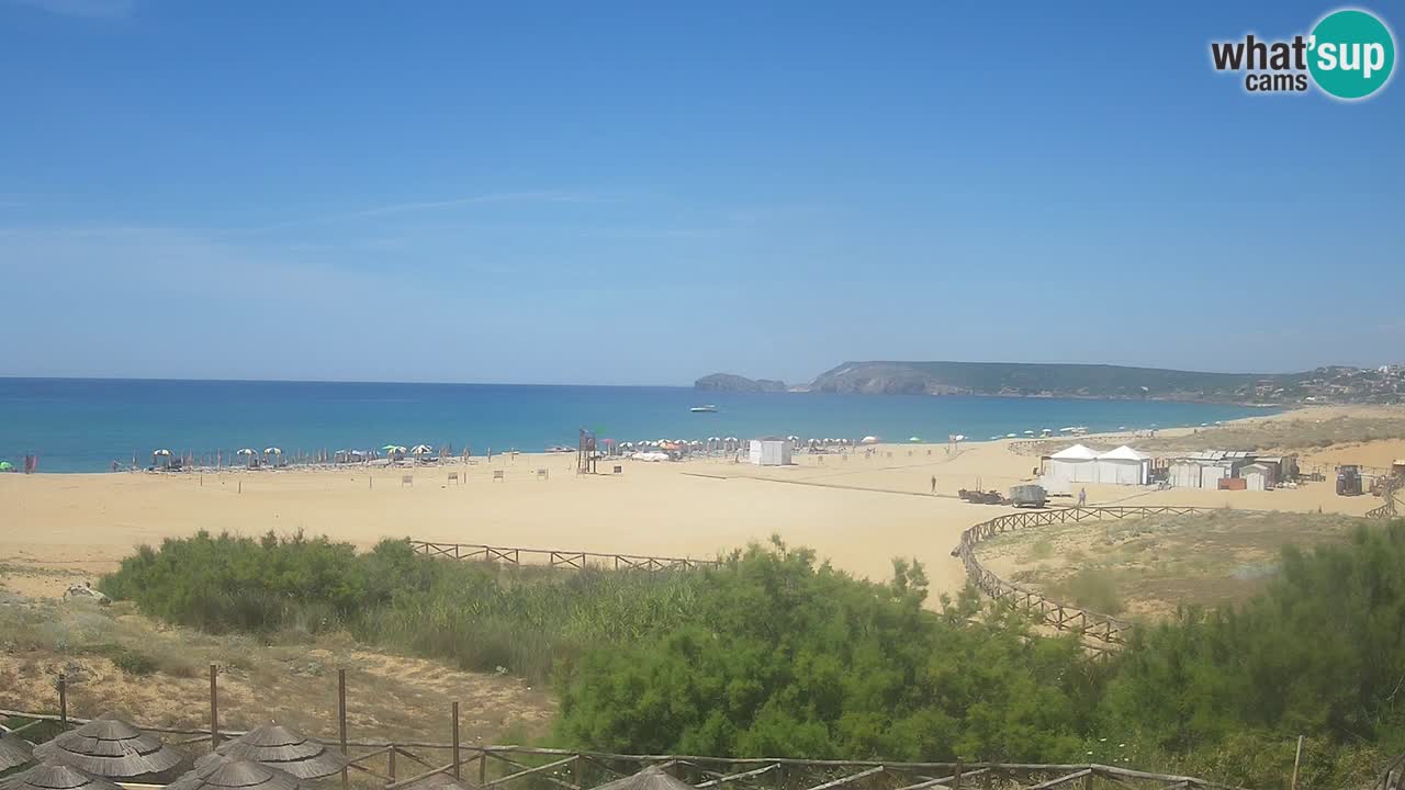 Webcam Torre dei Corsari – Live Beach View from Punta Usai