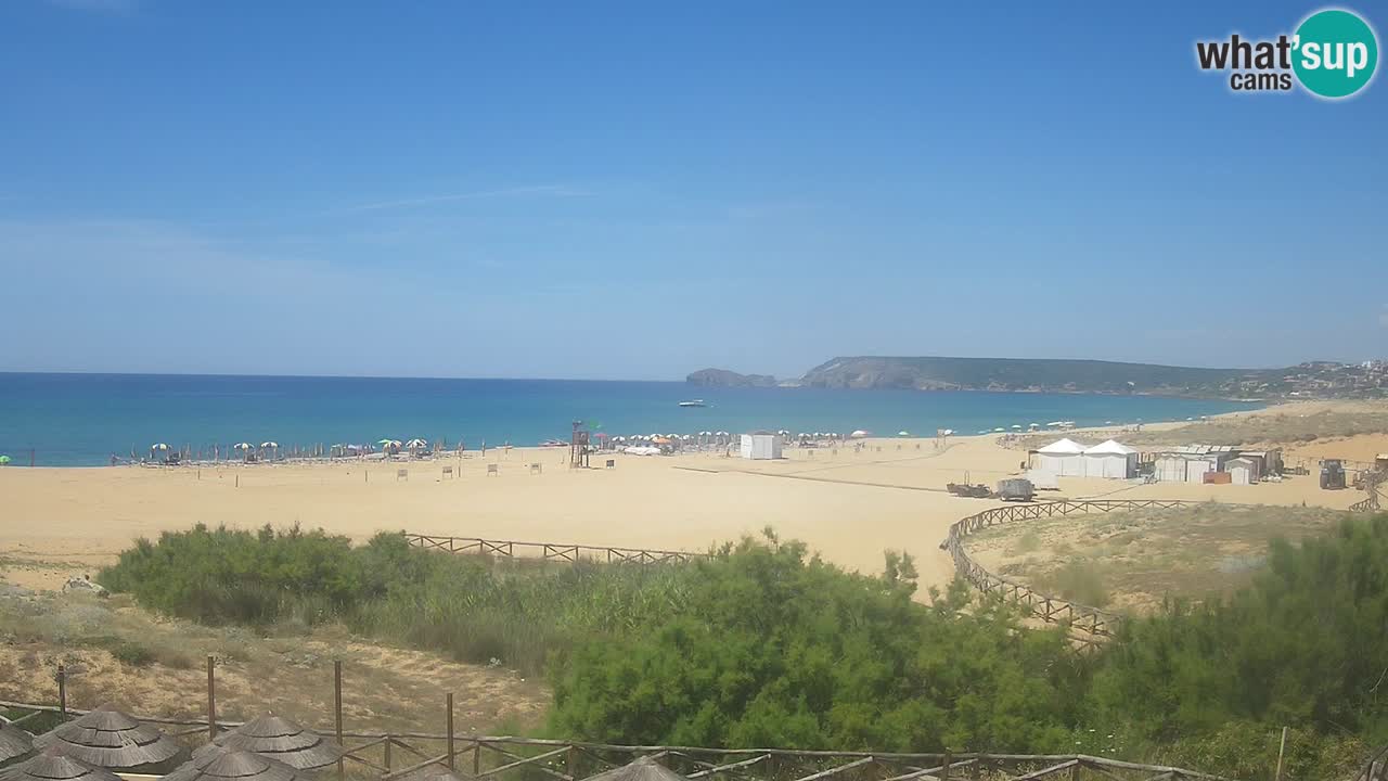 Webcam Torre dei Corsari – Live Beach View from Punta Usai