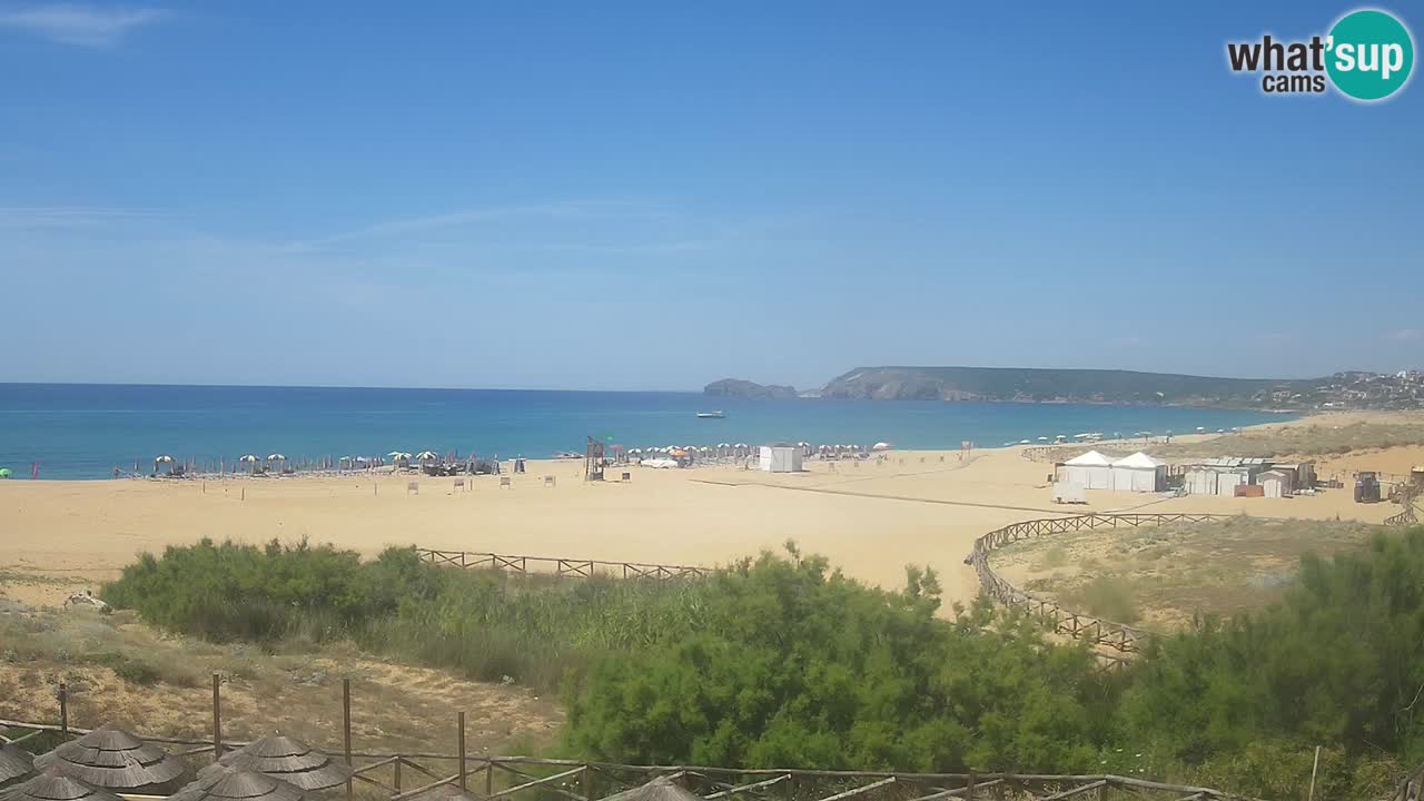 Spletna kamera Torre dei Corsari – Pogled v živo na plažo s Punta Usai