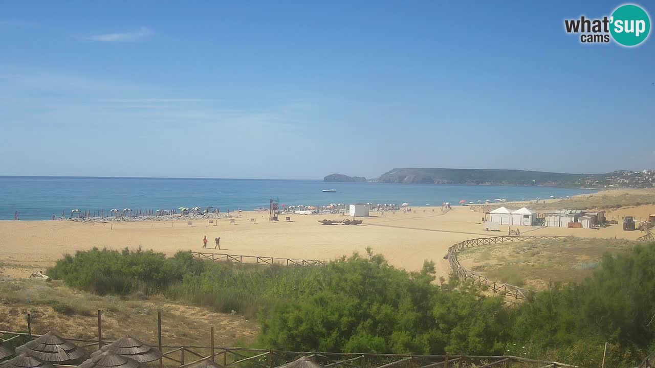 Webcam Torre dei Corsari – Live Beach View from Punta Usai