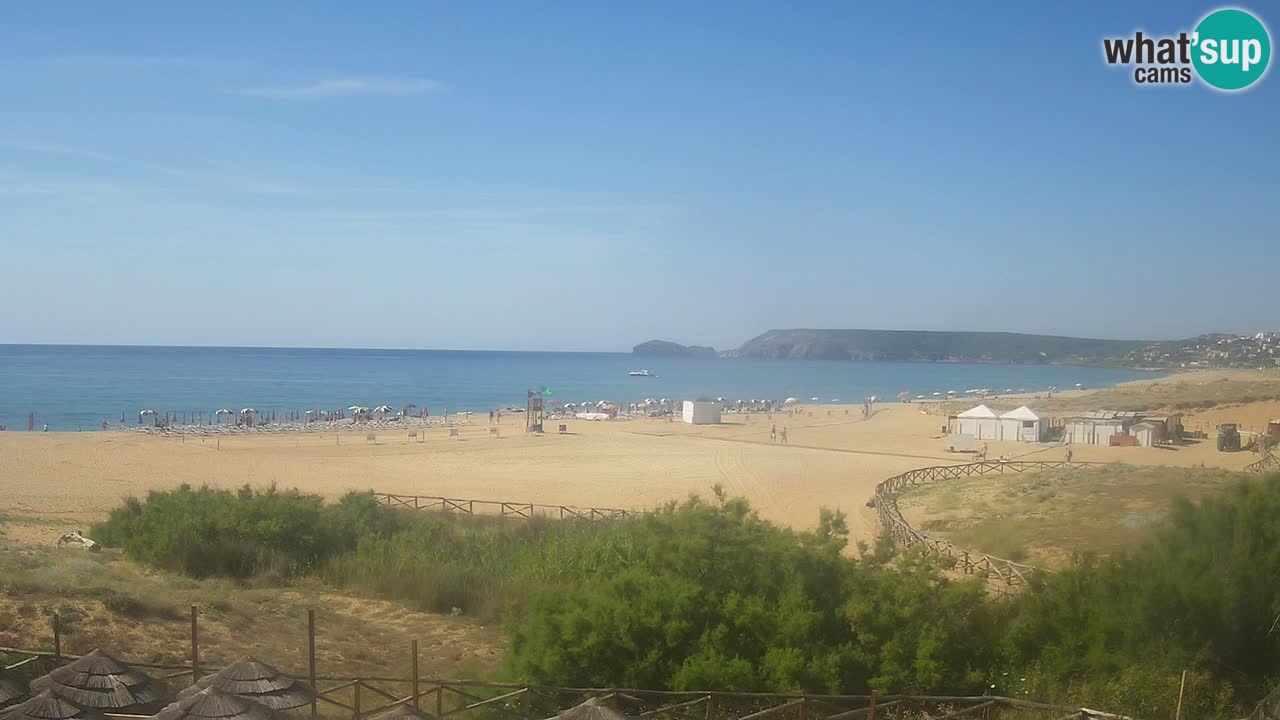 Webcam Torre dei Corsari – Live Beach View from Punta Usai