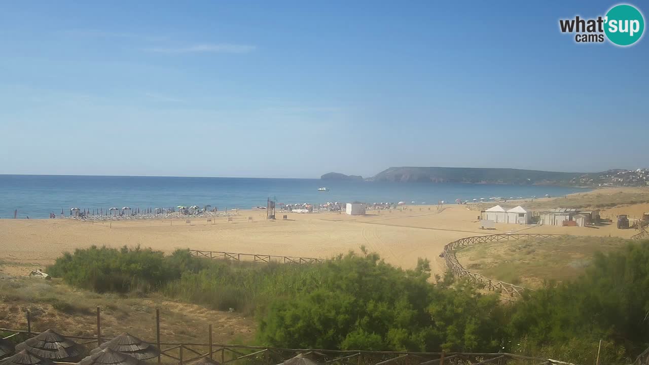 Webcam Torre dei Corsari – Liveblick auf den Strand von Punta Usai