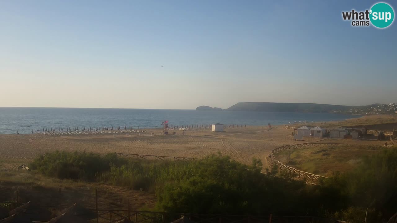 Cámara web Torre dei Corsari – Vista en directo de la playa desde Punta Usai