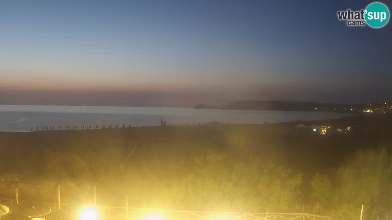 Webcam Torre dei Corsari – Live Beach View from Punta Usai