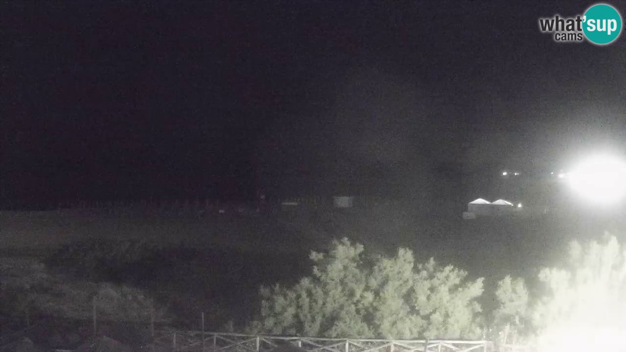 Webcam Torre dei Corsari – Liveblick auf den Strand von Punta Usai