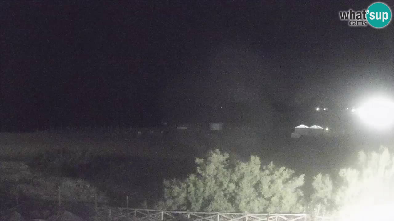 Webcam Torre dei Corsari – Vue en direct sur la plage depuis Punta Usai