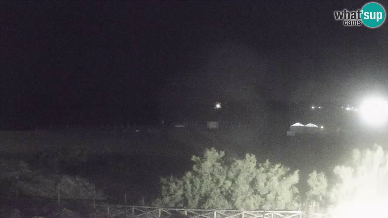Cámara web Torre dei Corsari – Vista en directo de la playa desde Punta Usai