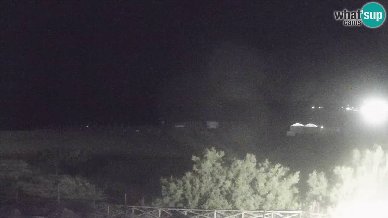 Webcam Torre dei Corsari – Vista live sulla spiaggia da Punta Usai