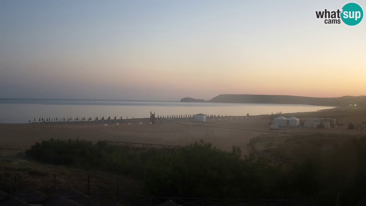 Cámara web Torre dei Corsari – Vista en directo de la playa desde Punta Usai