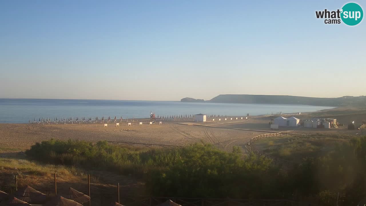 Webcam Torre dei Corsari – Live Beach View from Punta Usai