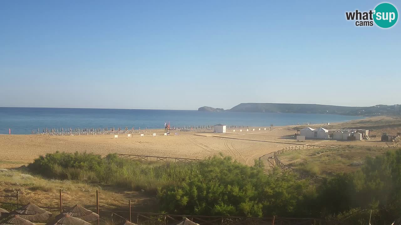 Webcam Torre dei Corsari – Liveblick auf den Strand von Punta Usai