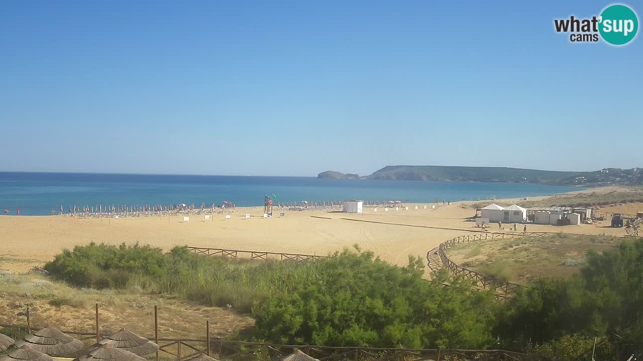 Webcam Torre dei Corsari – Live Beach View from Punta Usai