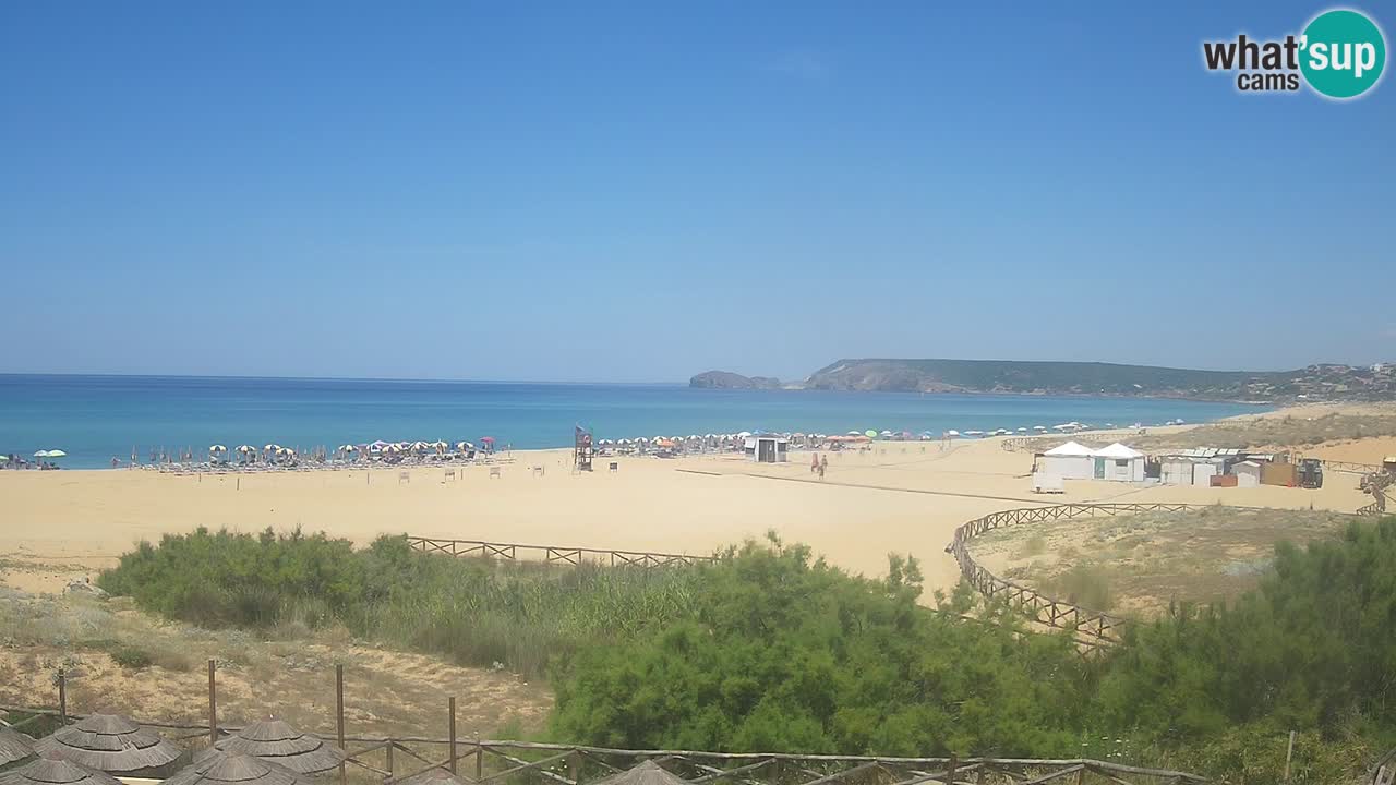 Webcam Torre dei Corsari – Live Beach View from Punta Usai
