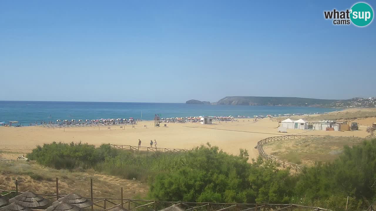 Spletna kamera Torre dei Corsari – Pogled v živo na plažo s Punta Usai