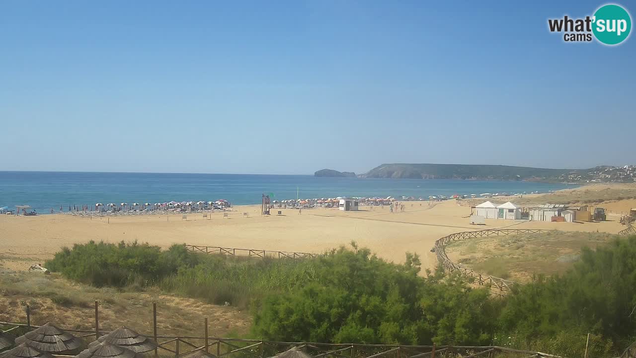 Webcam Torre dei Corsari – Live Beach View from Punta Usai