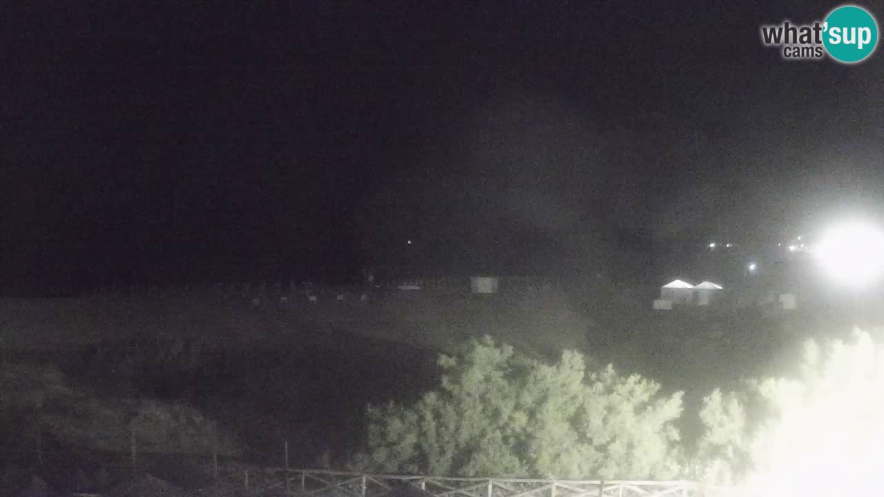 Webcam Torre dei Corsari – Liveblick auf den Strand von Punta Usai