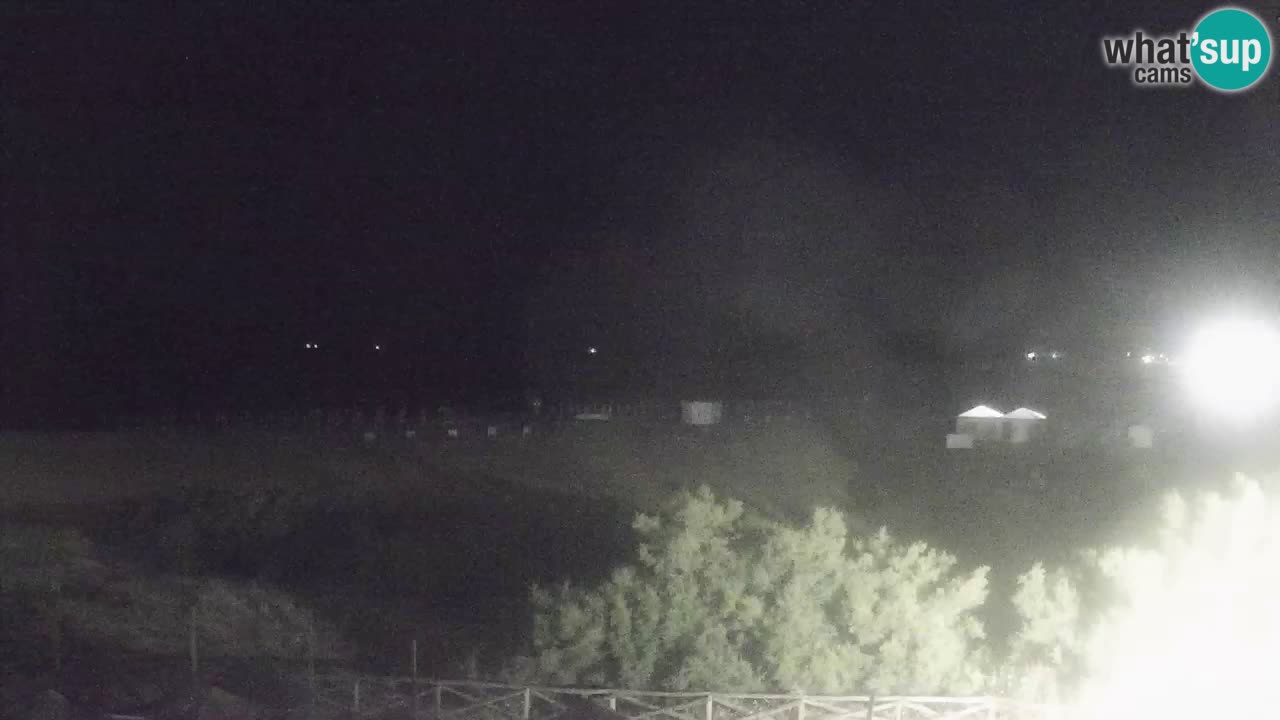 Webcam Torre dei Corsari – Vue en direct sur la plage depuis Punta Usai