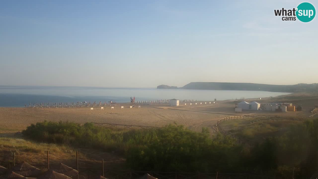 Webcam Torre dei Corsari – Vue en direct sur la plage depuis Punta Usai