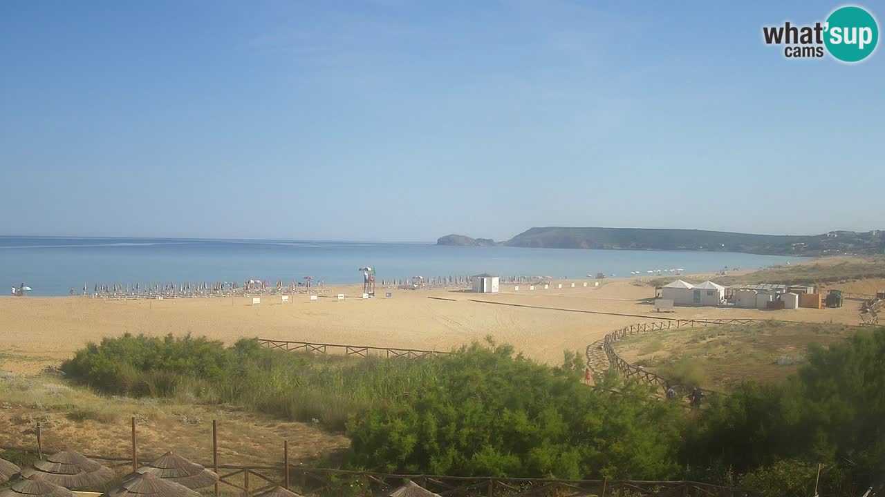 Webcam Torre dei Corsari – Live Beach View from Punta Usai