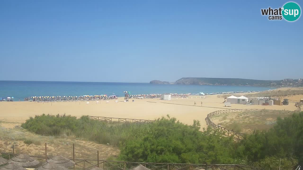Webcam Torre dei Corsari – Live Beach View from Punta Usai