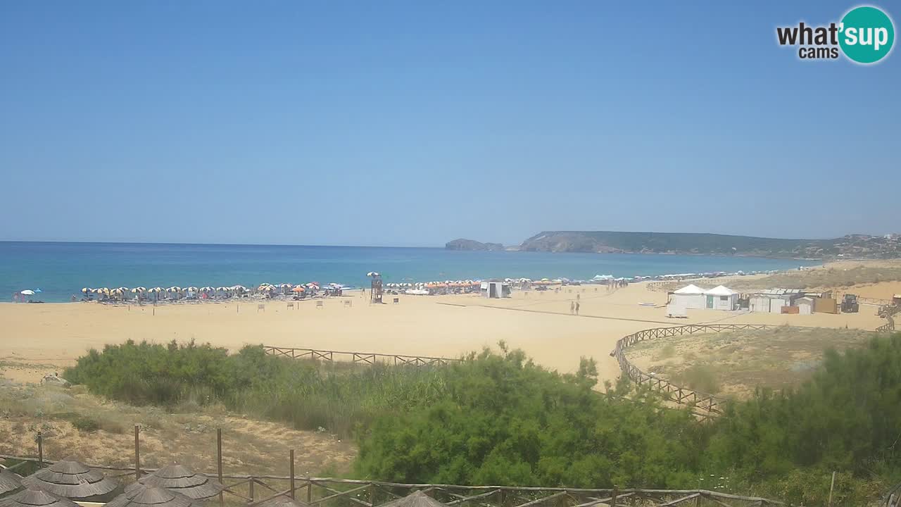 Webcam Torre dei Corsari – Live Beach View from Punta Usai