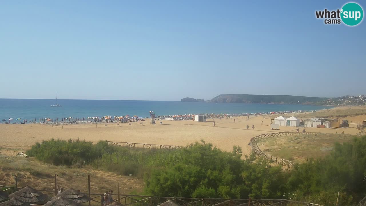 Spletna kamera Torre dei Corsari – Pogled v živo na plažo s Punta Usai