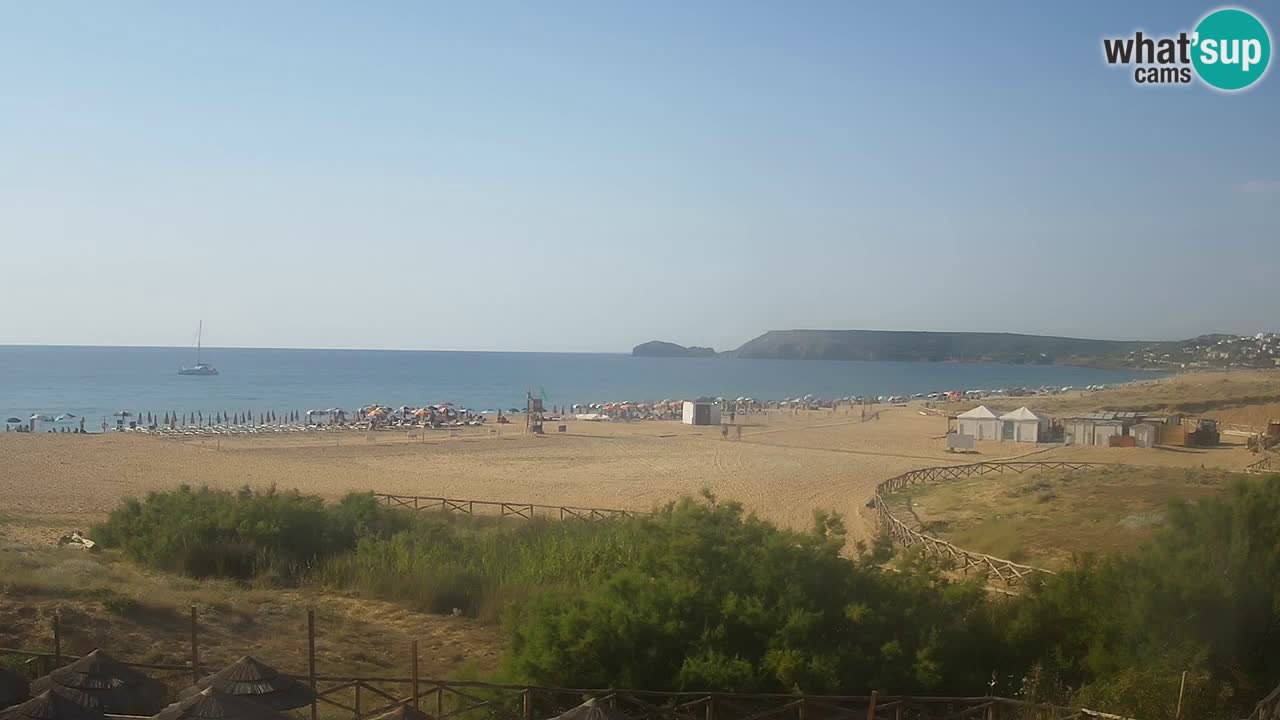 Webcam Torre dei Corsari – Live Beach View from Punta Usai