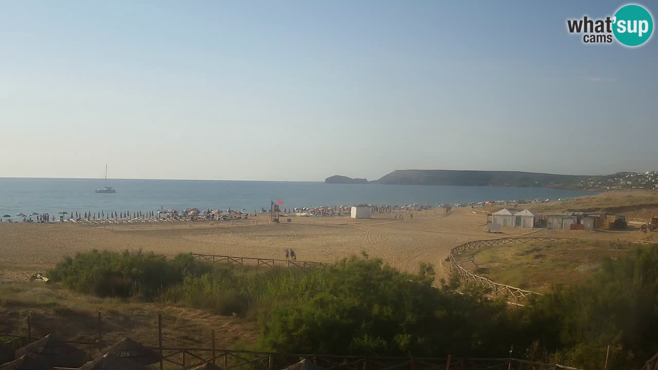 Webcam Torre dei Corsari – Vue en direct sur la plage depuis Punta Usai