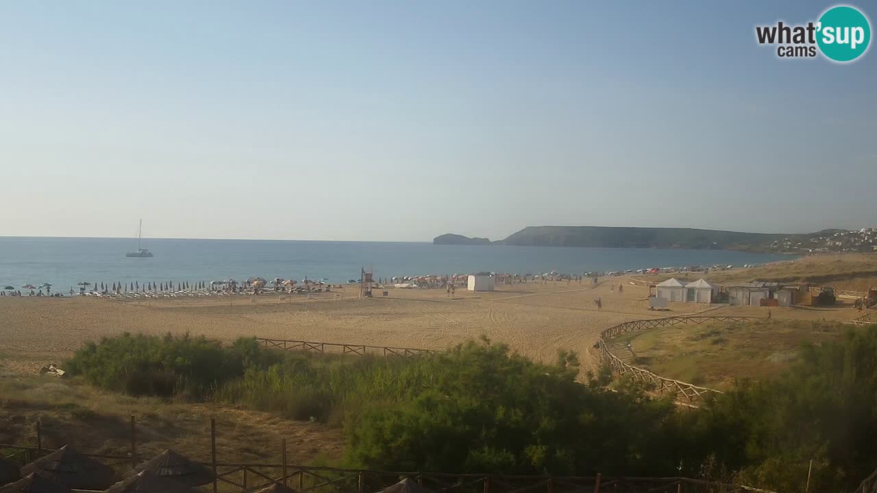 Webcam Torre dei Corsari – Vue en direct sur la plage depuis Punta Usai