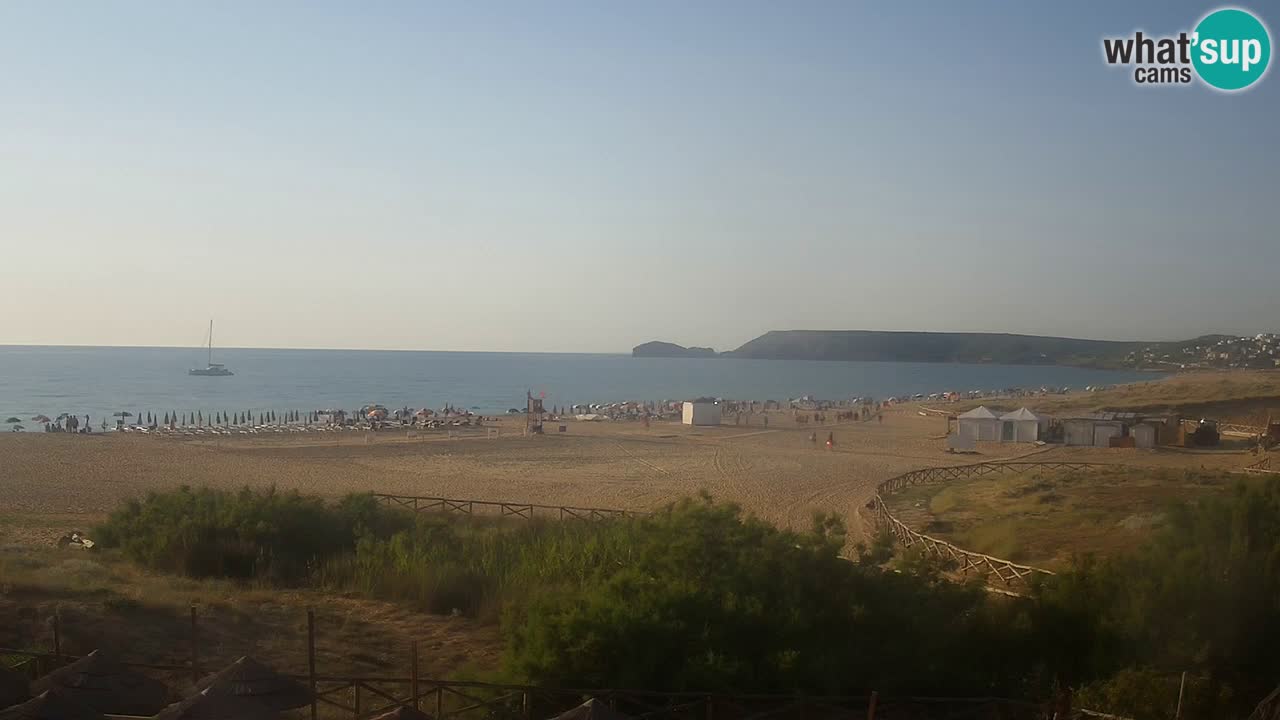 Webcam Torre dei Corsari – Vue en direct sur la plage depuis Punta Usai