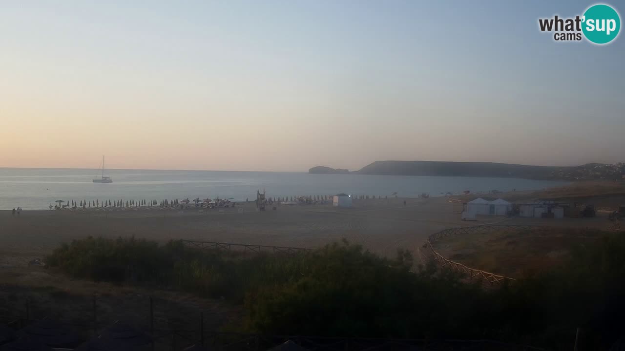 Webcam Torre dei Corsari – Vue en direct sur la plage depuis Punta Usai