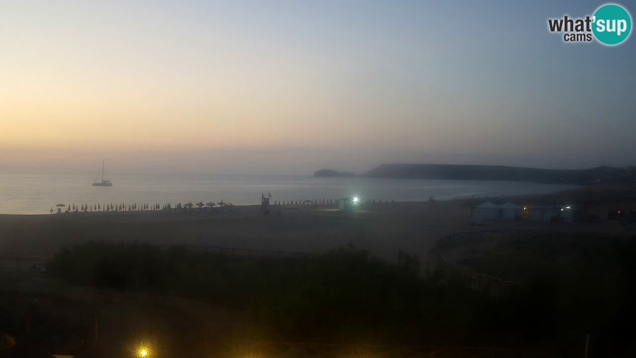 Webcam Torre dei Corsari – Vue en direct sur la plage depuis Punta Usai