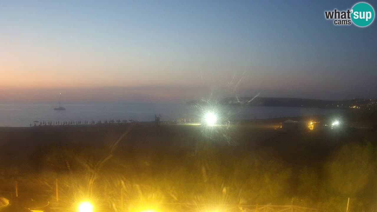 Webcam Torre dei Corsari – Vue en direct sur la plage depuis Punta Usai