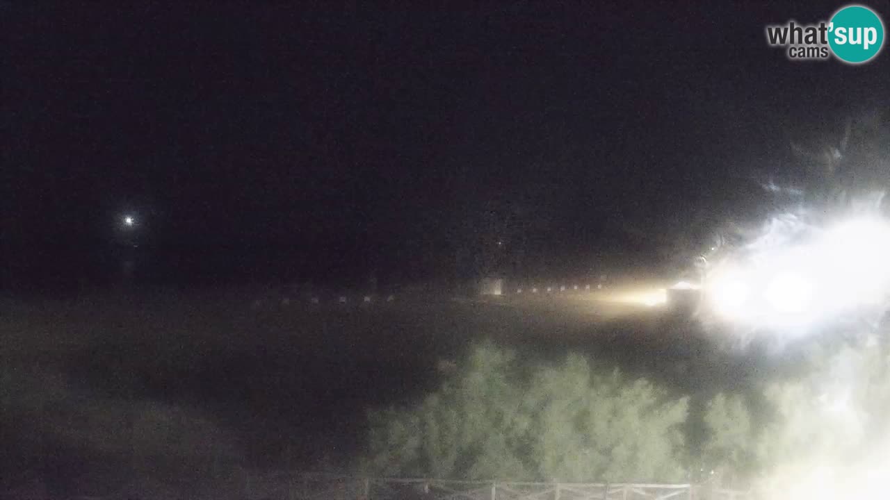 Cámara web Torre dei Corsari – Vista en directo de la playa desde Punta Usai