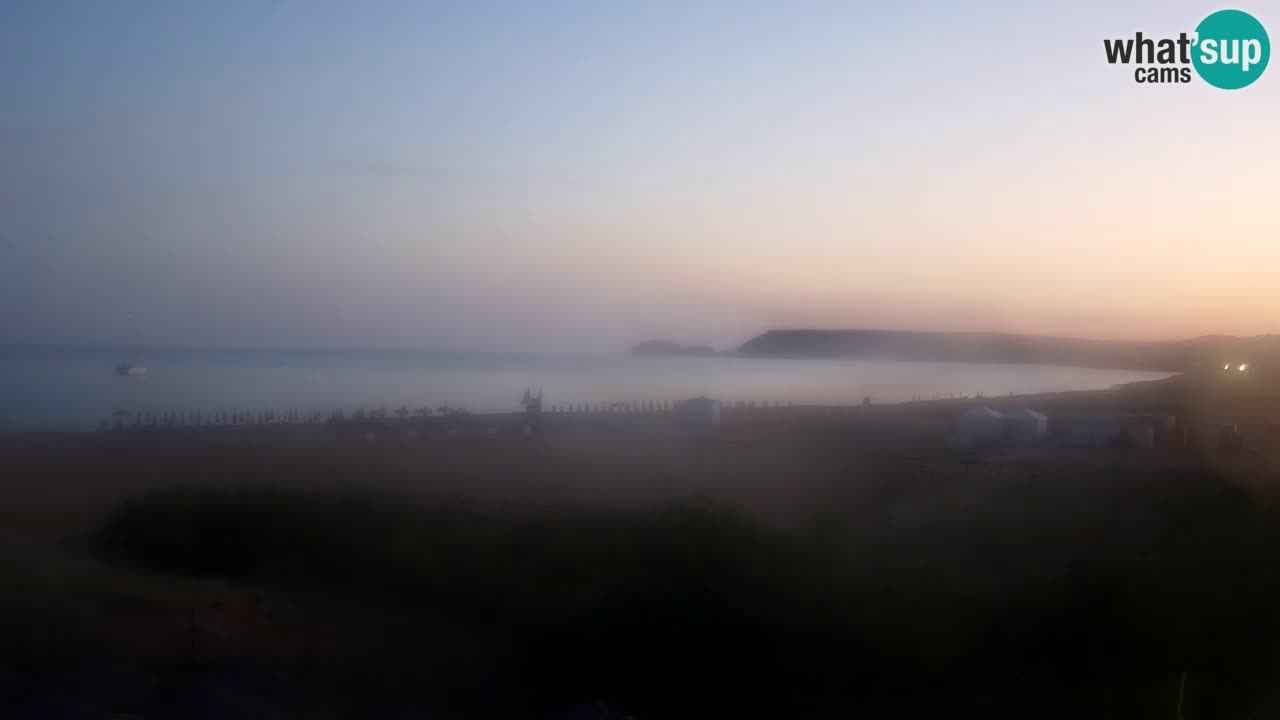 Spletna kamera Torre dei Corsari – Pogled v živo na plažo s Punta Usai