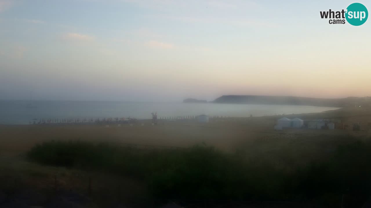 Webcam Torre dei Corsari – Live Beach View from Punta Usai