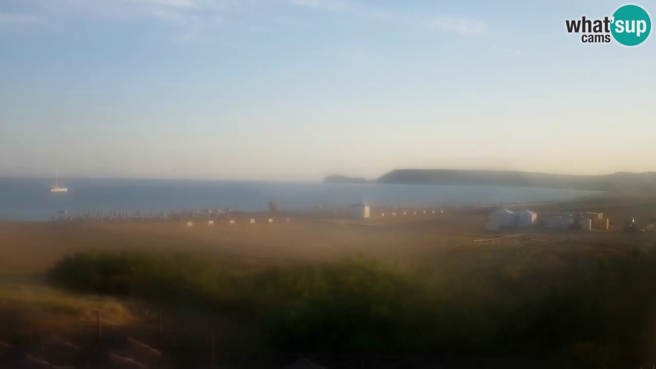 Webcam Torre dei Corsari – Liveblick auf den Strand von Punta Usai